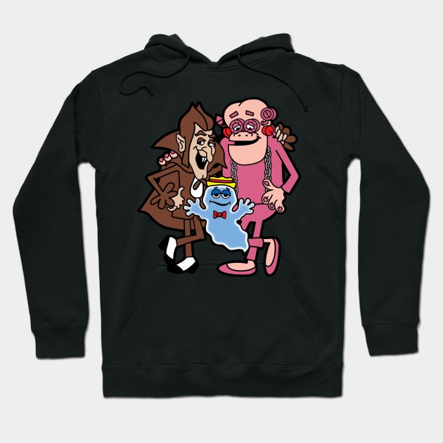 Cereal Monsters Hoodie by Chewbaccadoll